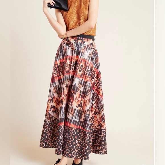 Anthropologie Dresses & Skirts - ANTHROPOLOGIE KALEIDOSCOPE MAXI SKIRT size Medium